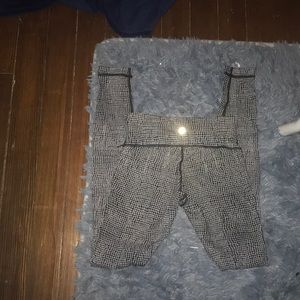 lululemon patterned leggings size 4